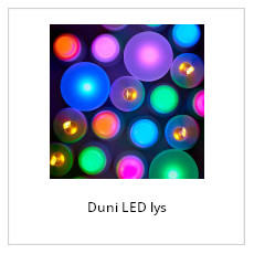 Duni LED Lys